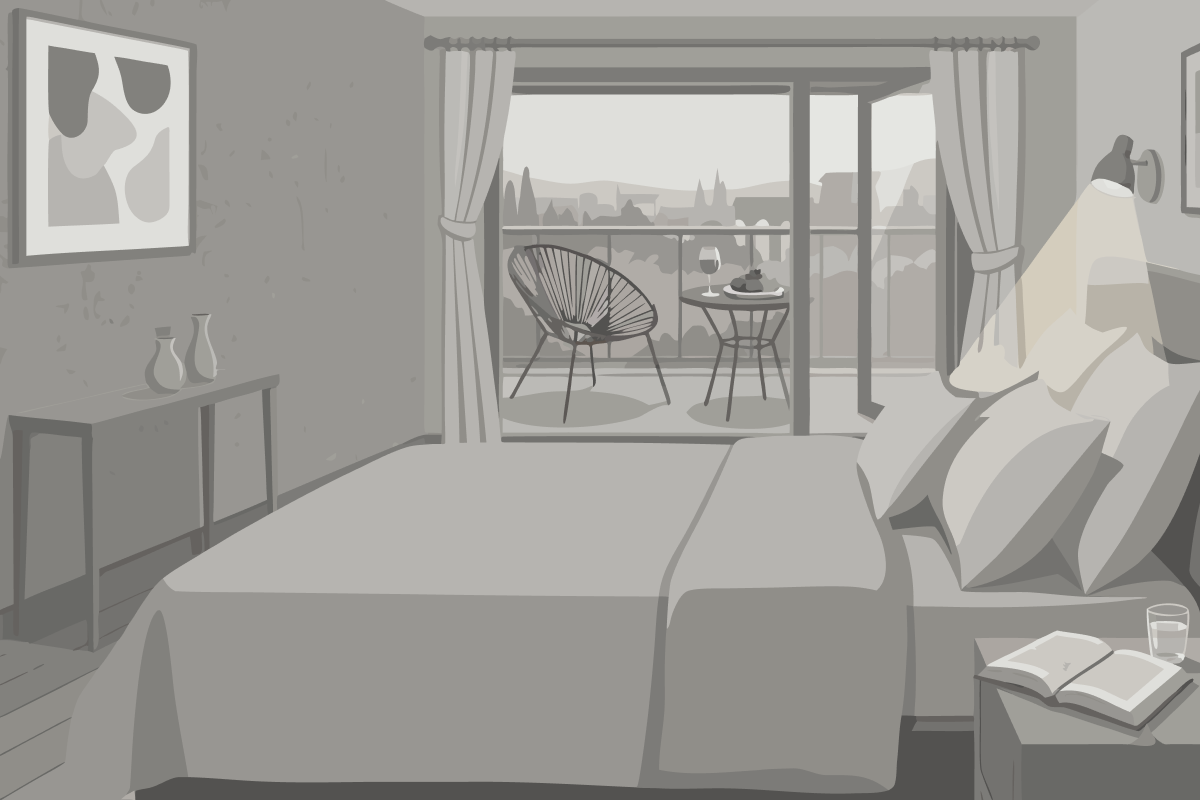 Quarto Familiar com Casa de Banho